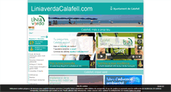Desktop Screenshot of liniaverdacalafell.com